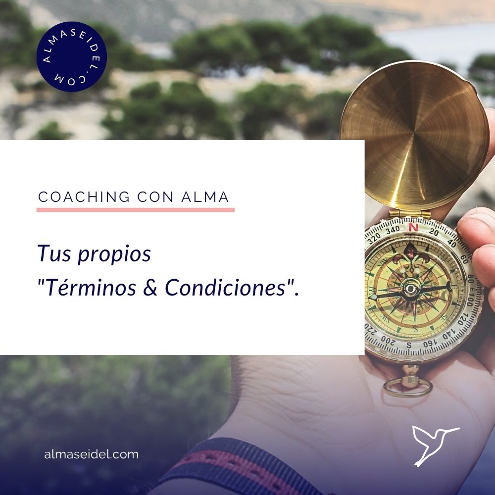 Tus propios terminos y condiciones - Alma Seidel - Coaching Transpersonal y Ejecutivo